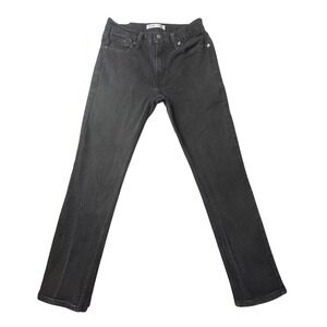 Levi's Strauss Signature Jeans Mens 30x30 (29x27) Black Slim Fit Stretch Denim